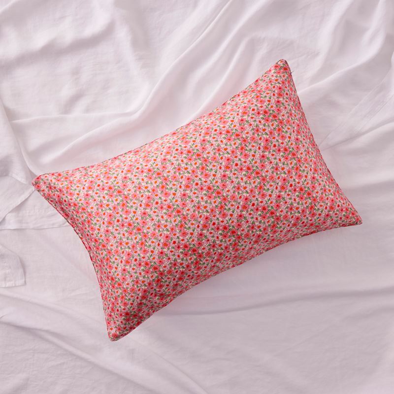 Pippa Floral Pure Silk Printed Pillowcase