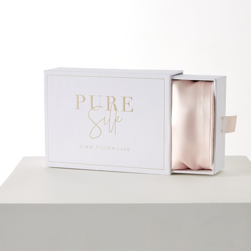 Pure Silk Shell Pink Pillowcases Adairs