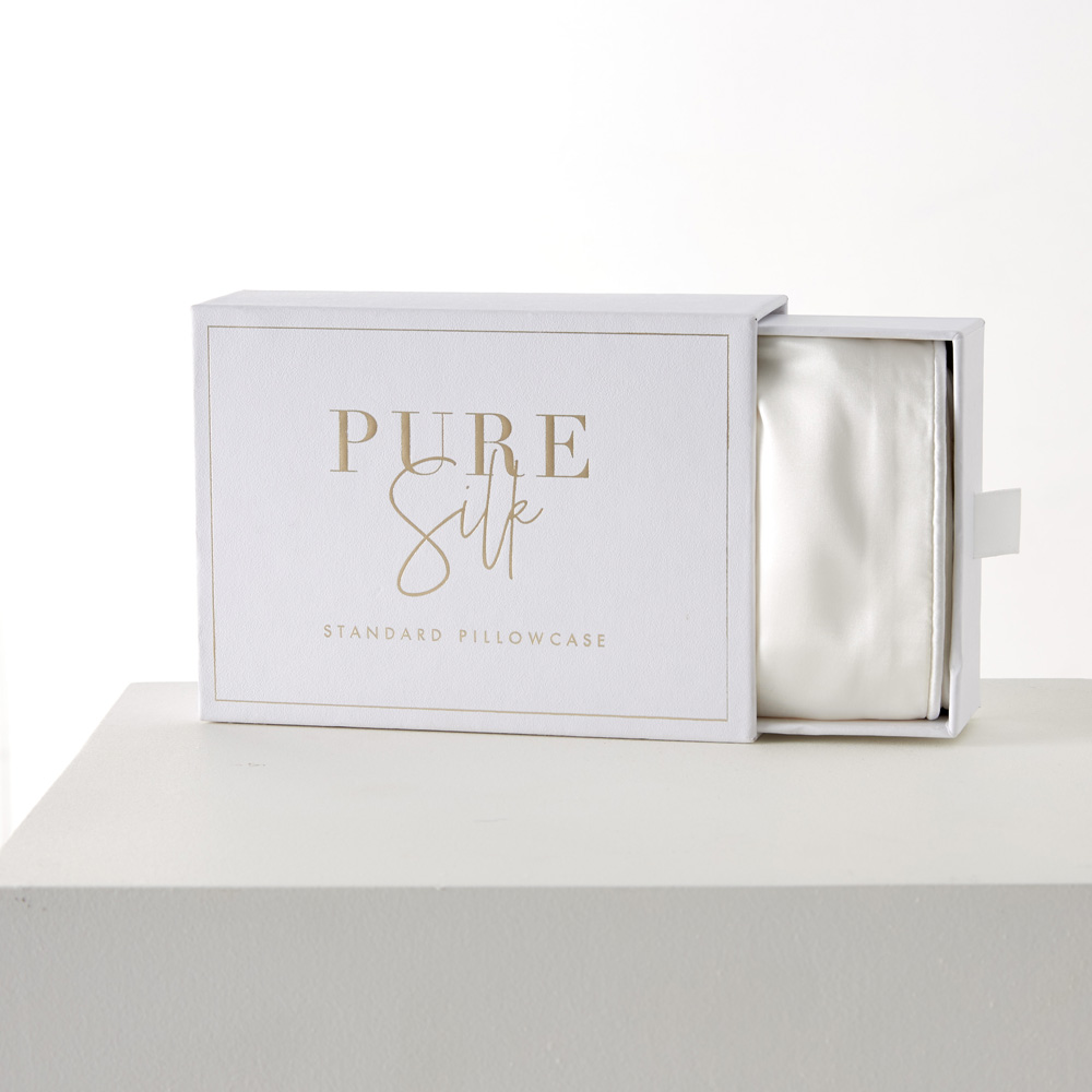 Pure Silk Antique White Pillowcases Adairs