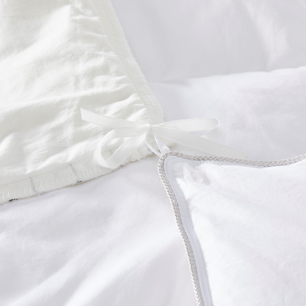 Portland Matelasse Oat Marle Quilt Cover Separates