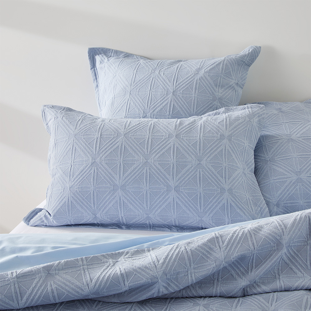 Villa Matelesse Chambray Pillowcases Adairs