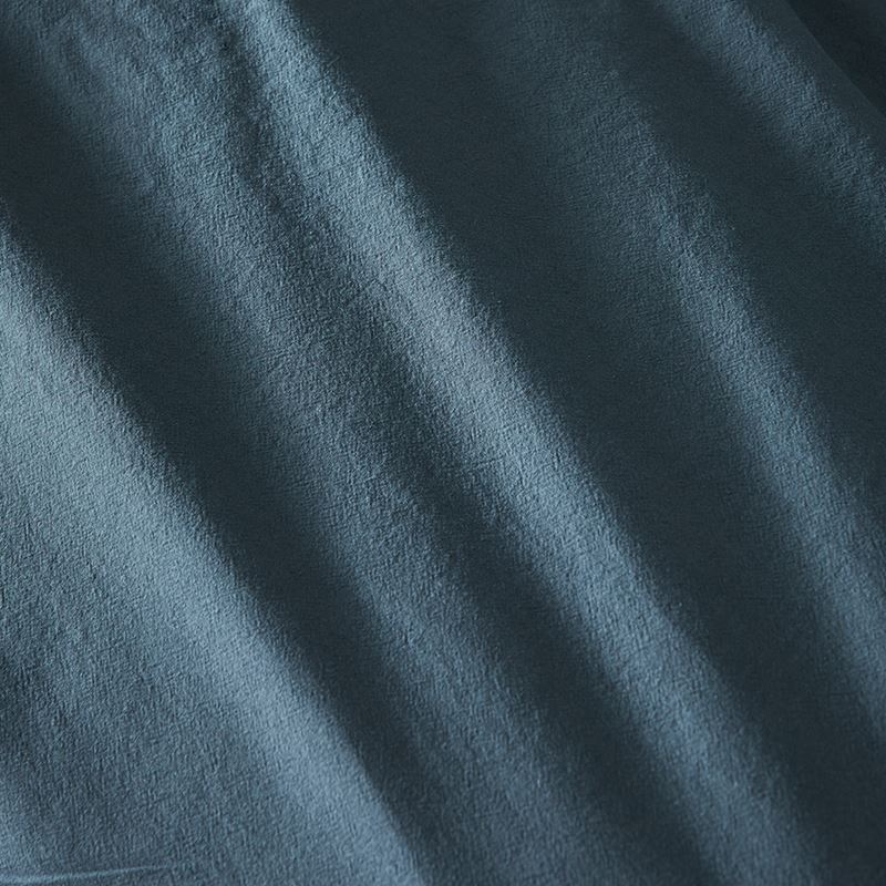 Stonewashed Cotton Dark Slate Quilt Cover Separates | Adairs