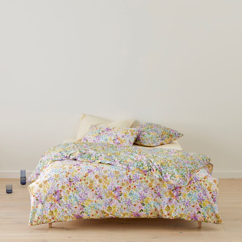 Sienna Floral Lilac Quilt Cover Set + Separates