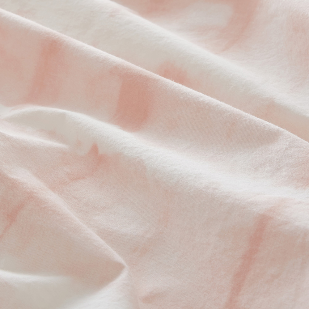 Stonewashed Cotton Peach Tie Dye Pillowcases Adairs