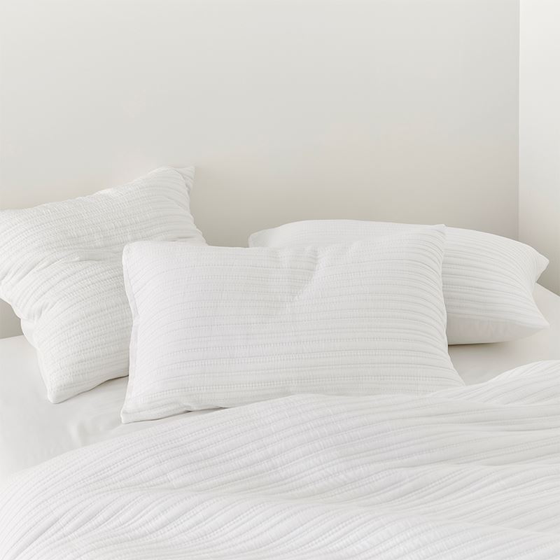 Hayman White Quilted Quilt Cover Set + Separates