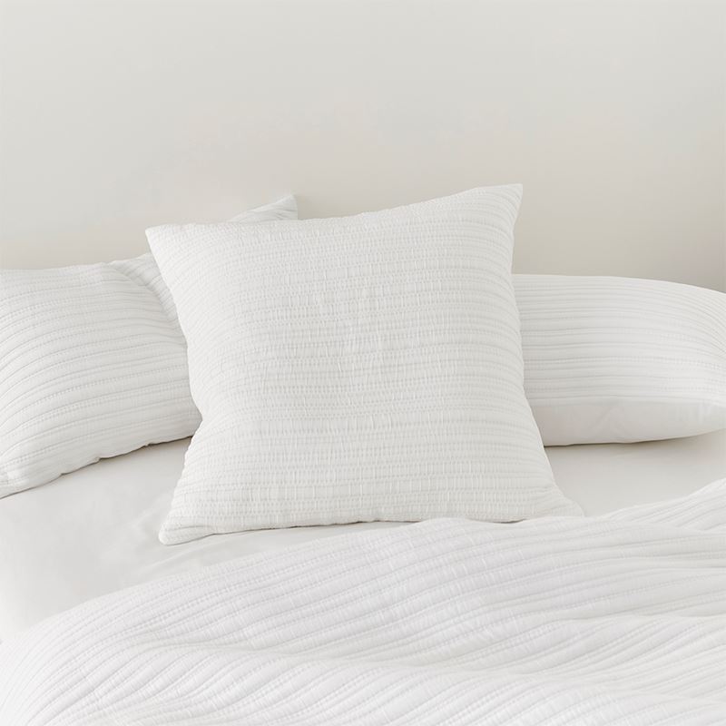 Hayman White Quilted Pillowcases