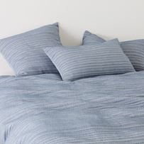 Hayman Chambray Quilted Quilt Cover Set + Separates