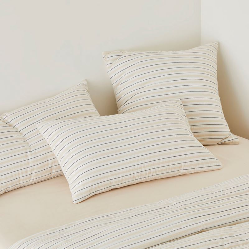 Kobe Natural Quilted Pillowcases