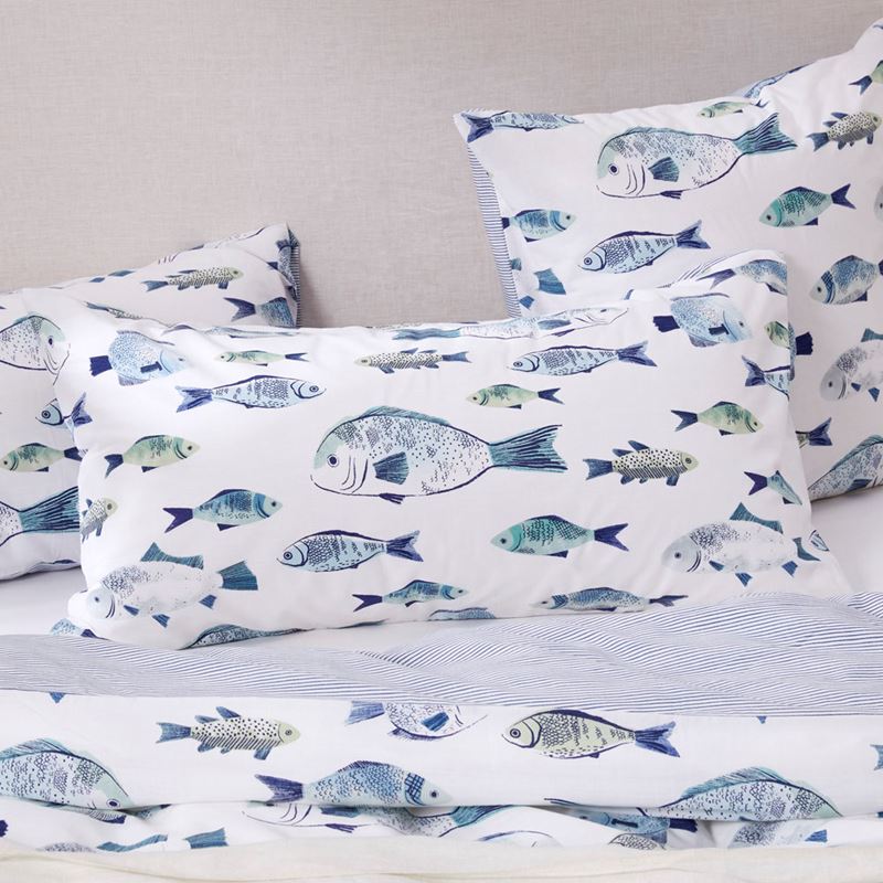 Bluefin Blue Pillowcases