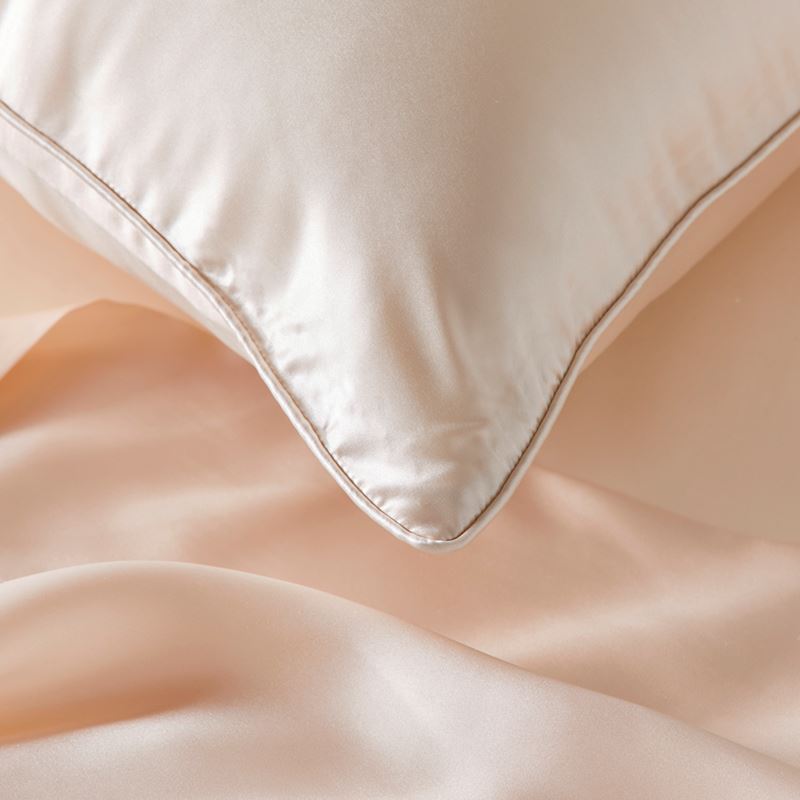 Pure Silk Shell Pink Sheet Set