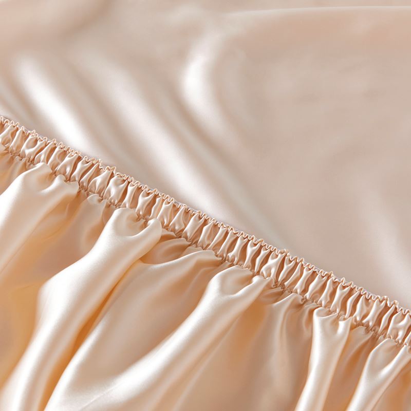 Pure Silk Shell Pink Sheet Set | Adairs