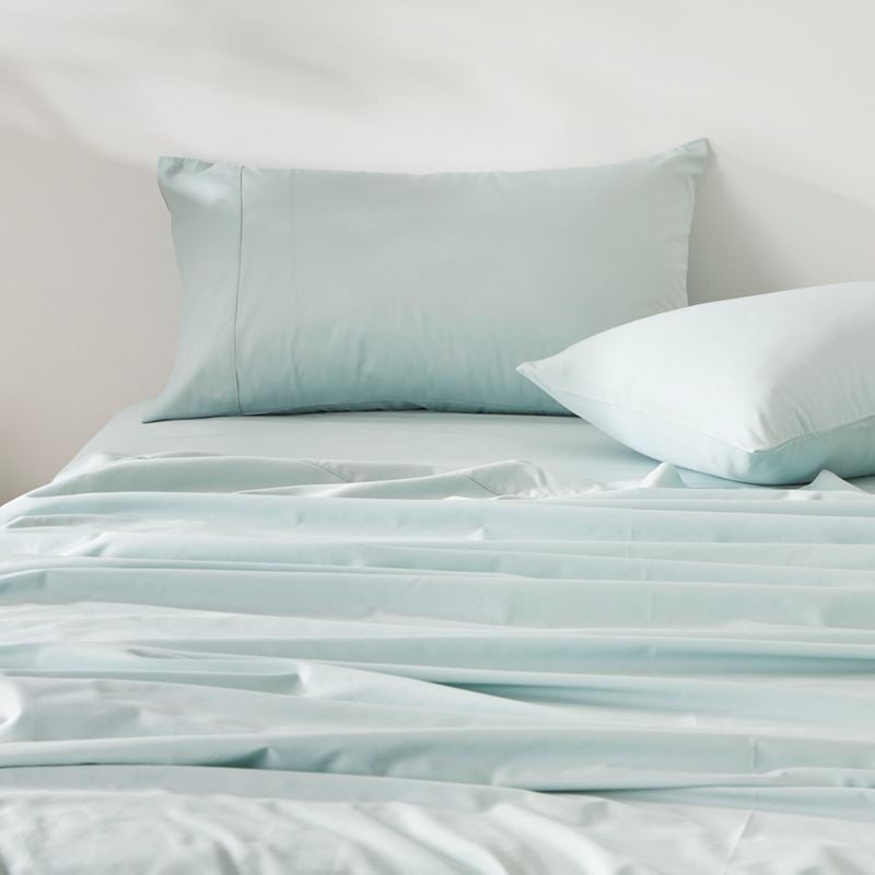 Worlds Softest Cotton Mineral Green Sheet Set | Adairs
