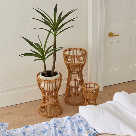 Sunflower Natural Plant Stand