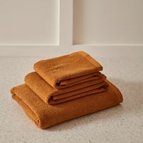 Savannah Ginger Textured Towel Range
