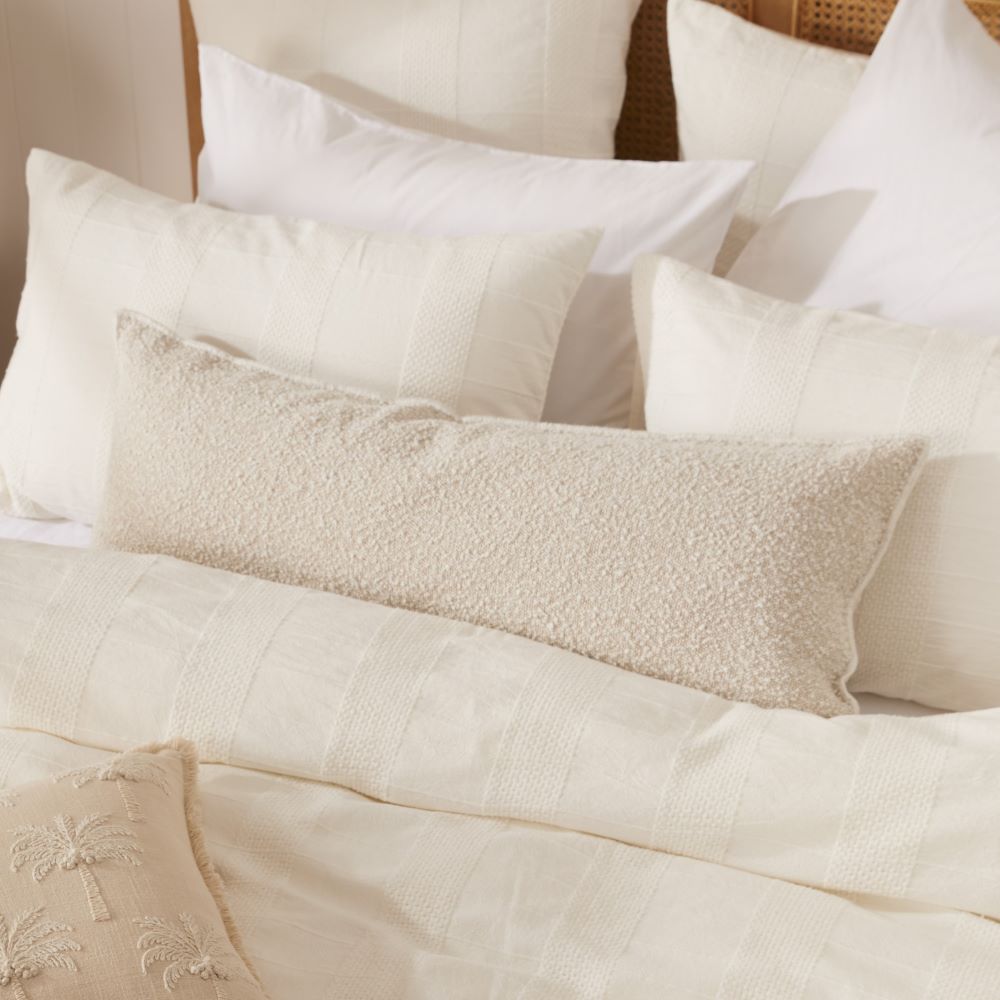 Otis Cream Bolster Cushion Adairs