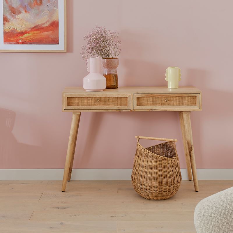 Anjuna Collection Natural Console