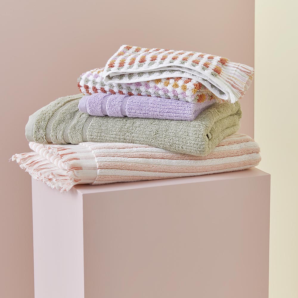 European Kadikoy Sunset Multi Turkish Cotton Towel Range Adairs