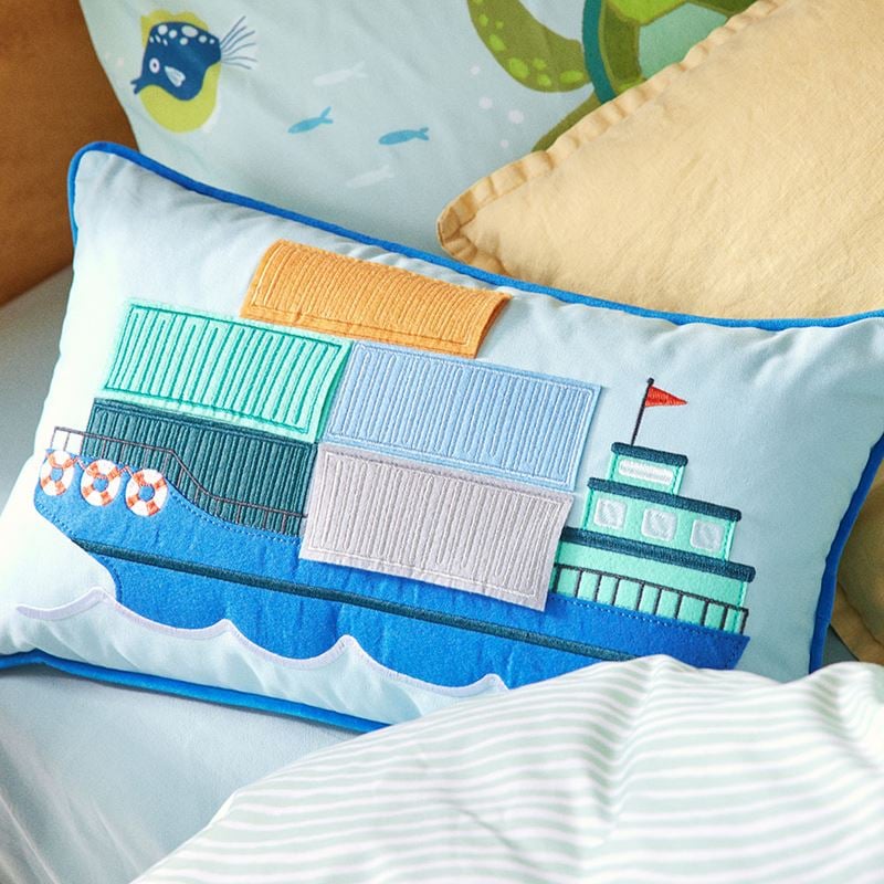 Container Ship Classic Cushion