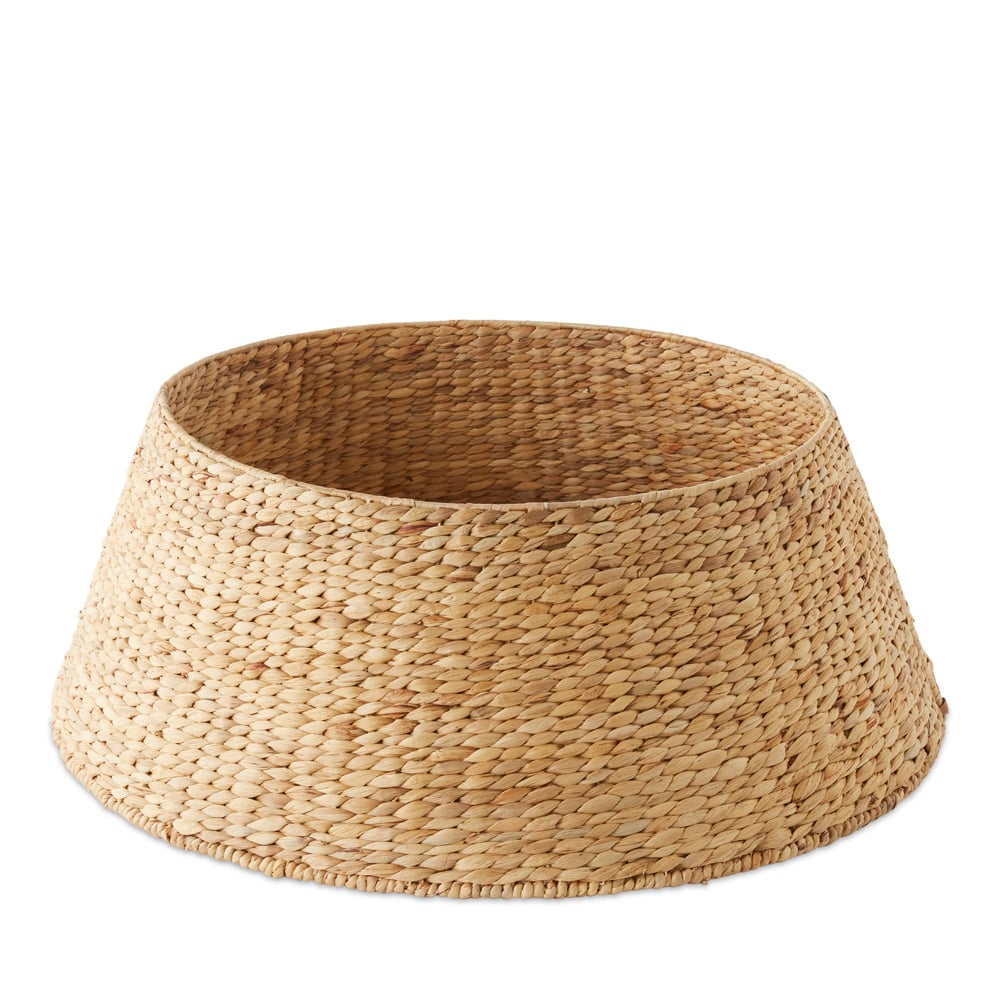 Christmas Extra Large Natural Woven Tree Skirt Adairs
