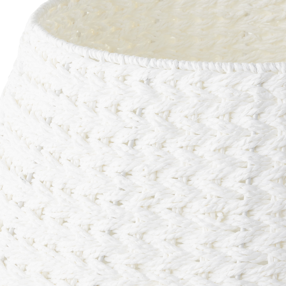 Christmas Tree White Basket Weave Skirt Adairs