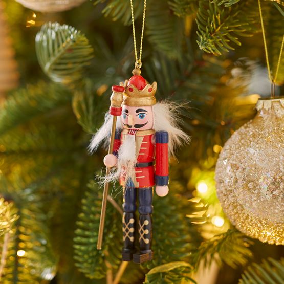 Christmas Fun Crown Nutcracker  Hanging Ornament