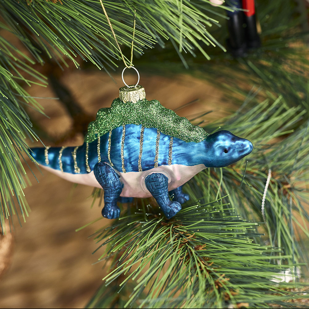 Christmas dinosaur decorations hot sale