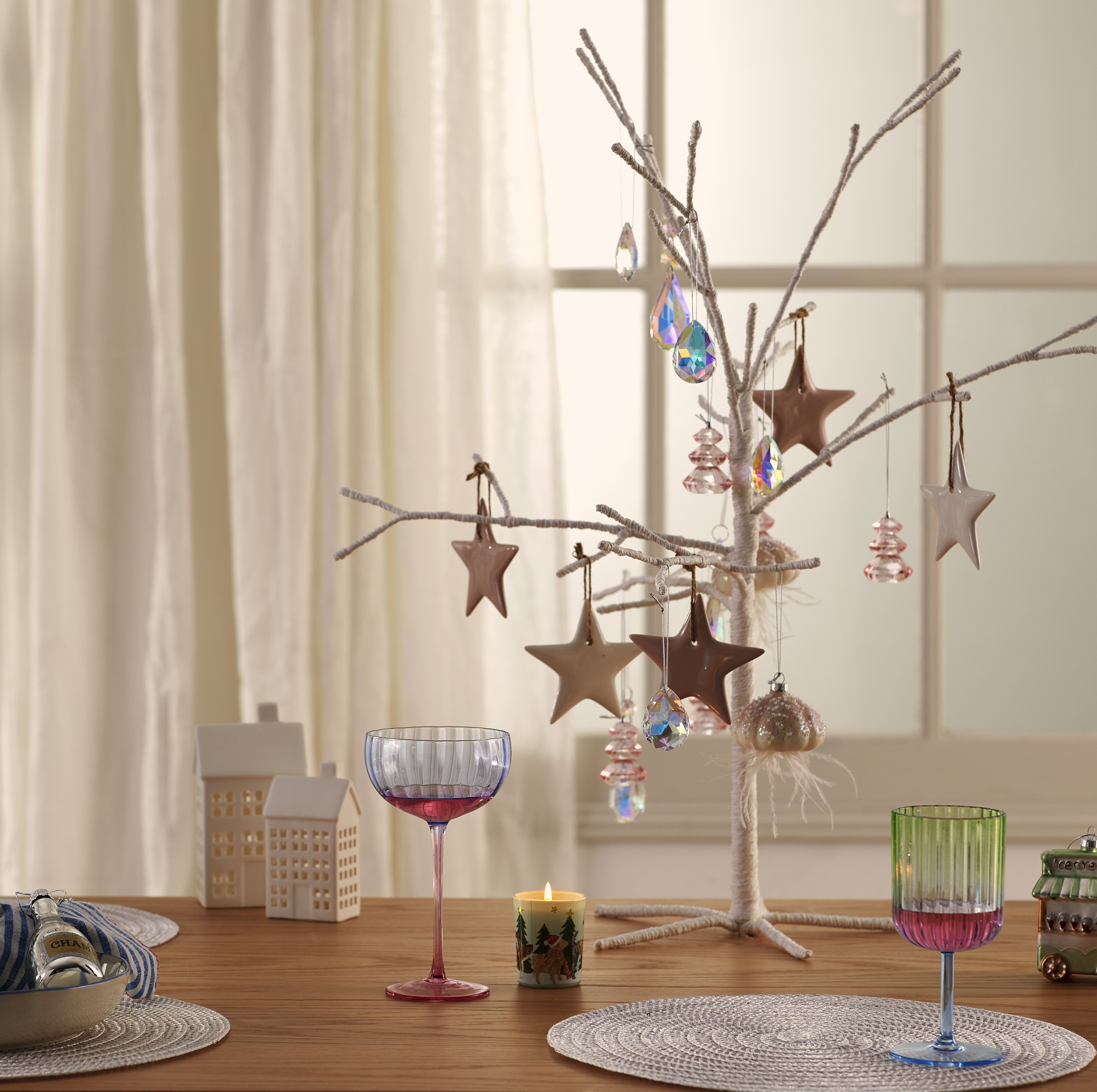 Jute White Twig Christmas Tree Adairs