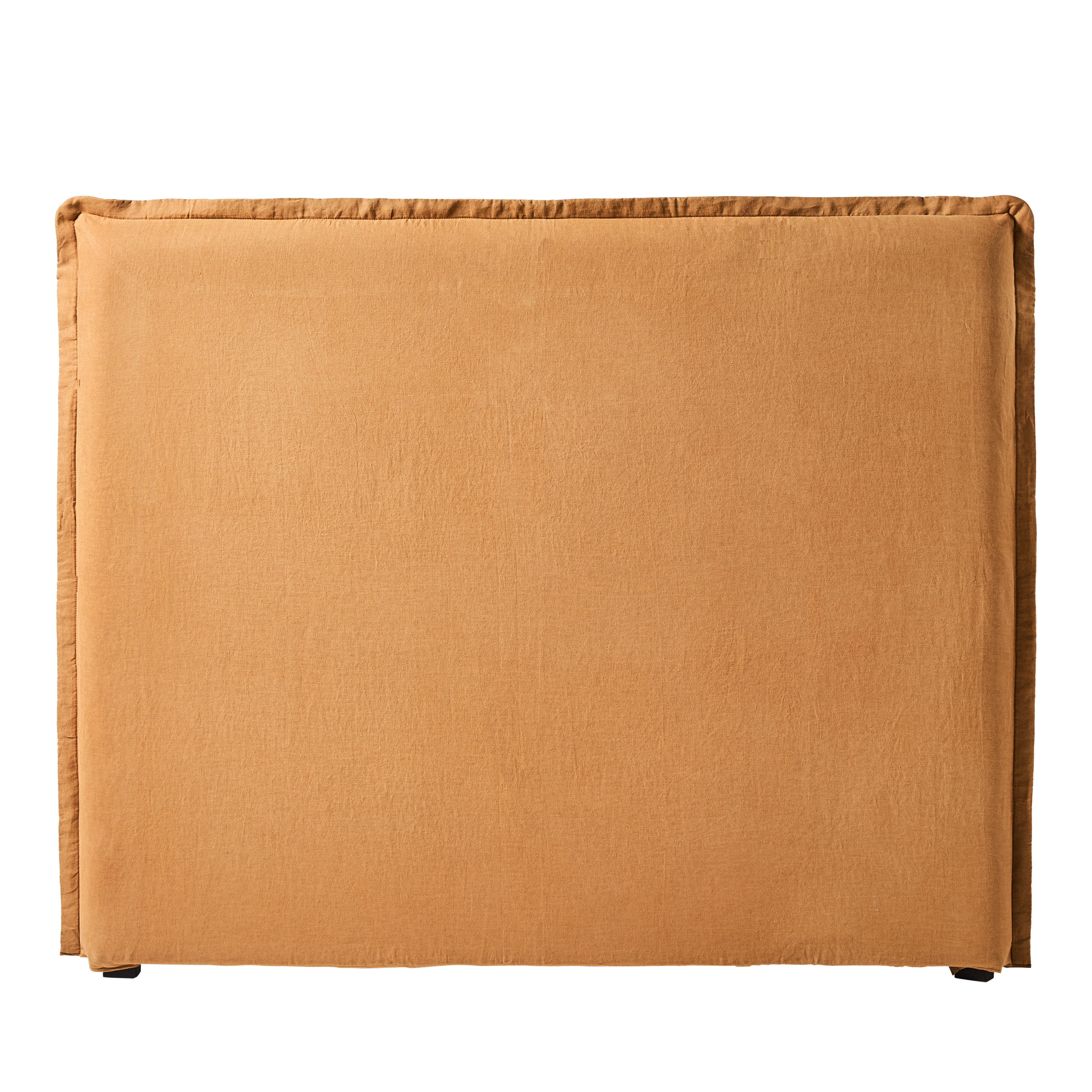 Stockholm Tobacco Belgian Linen Bedhead Slip Cover Adairs