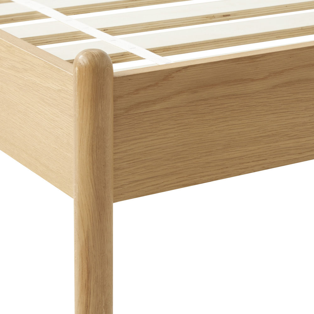 Timber Oak Bed Base Adairs