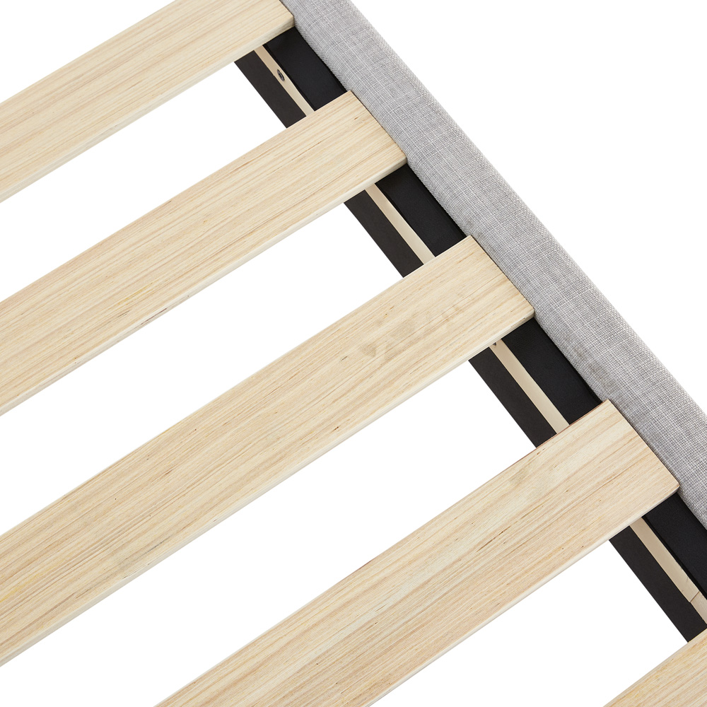 Finley Light Grey Bed Base Adairs