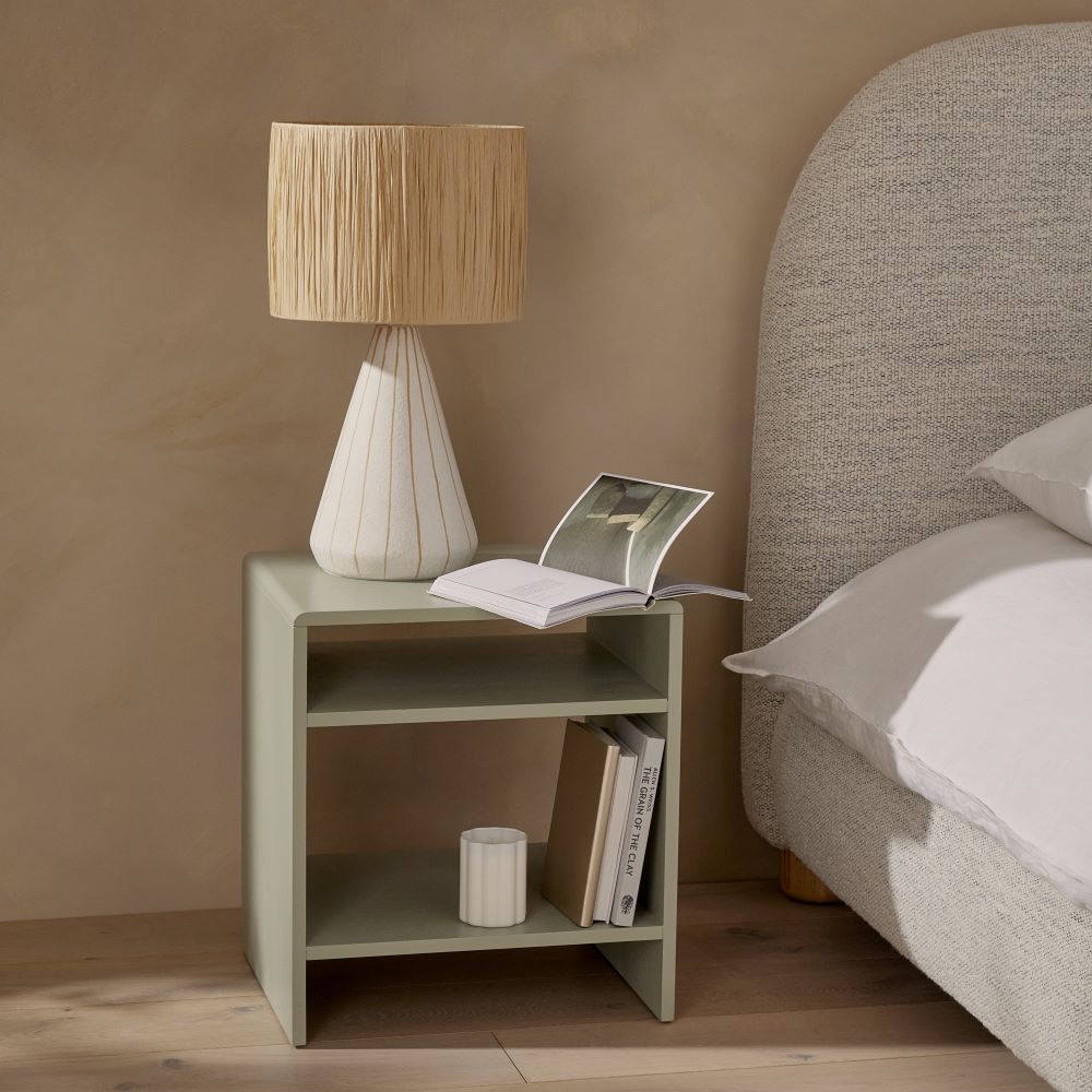 Jensen Pistachio Bedside Table Adairs