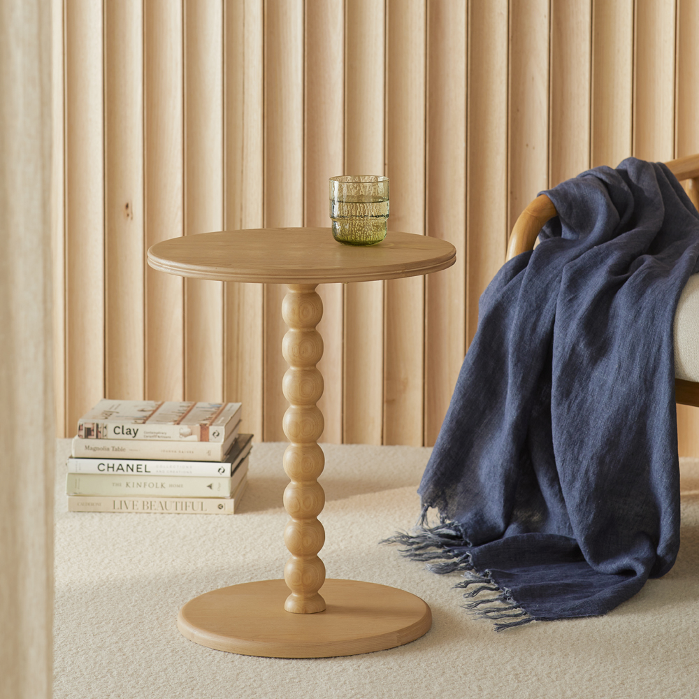 Margate Natural Side Table Adairs