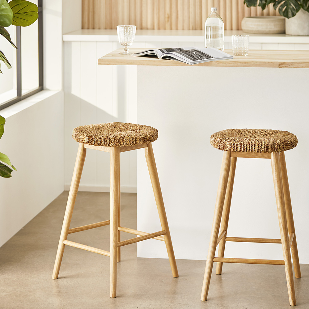 Fraser Natural Counter Stool | Adairs