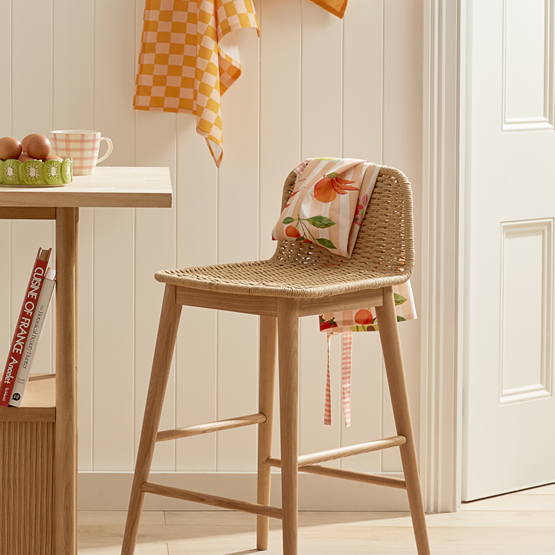 Noosa Natural Counter Stool