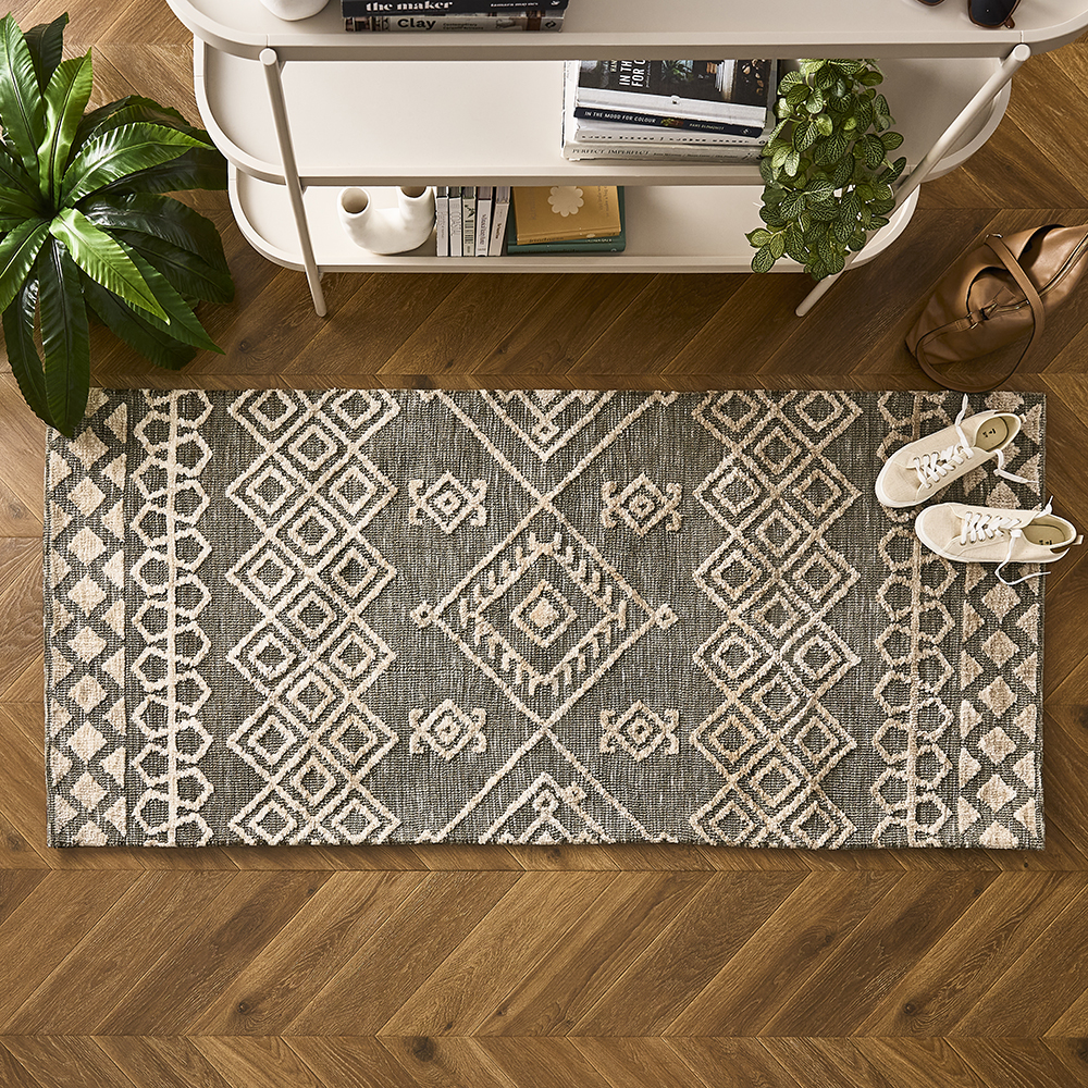 Ohio Fern Marle Aztec Rug Runner | Adairs