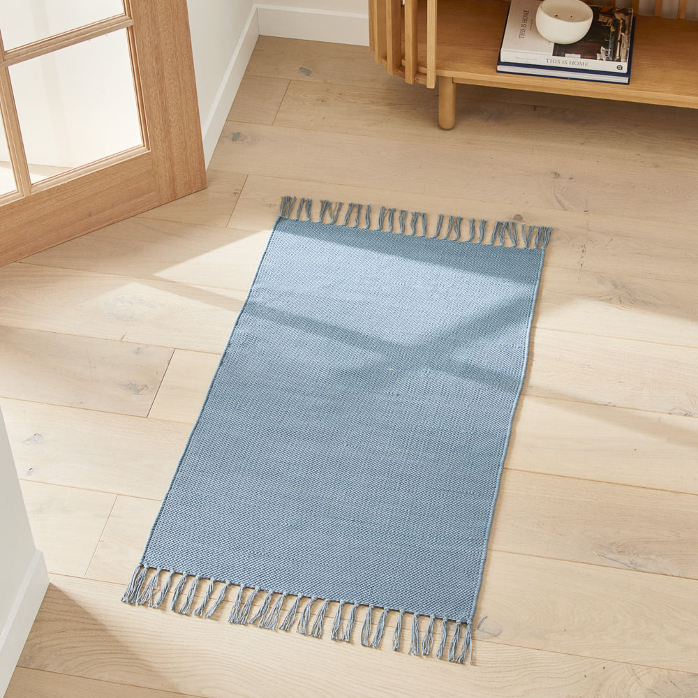 Seville Stone Blue Indoor Mat Adairs