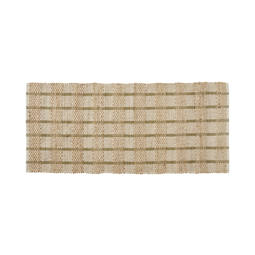 Bali Olive & Jute Rug Runner Adairs