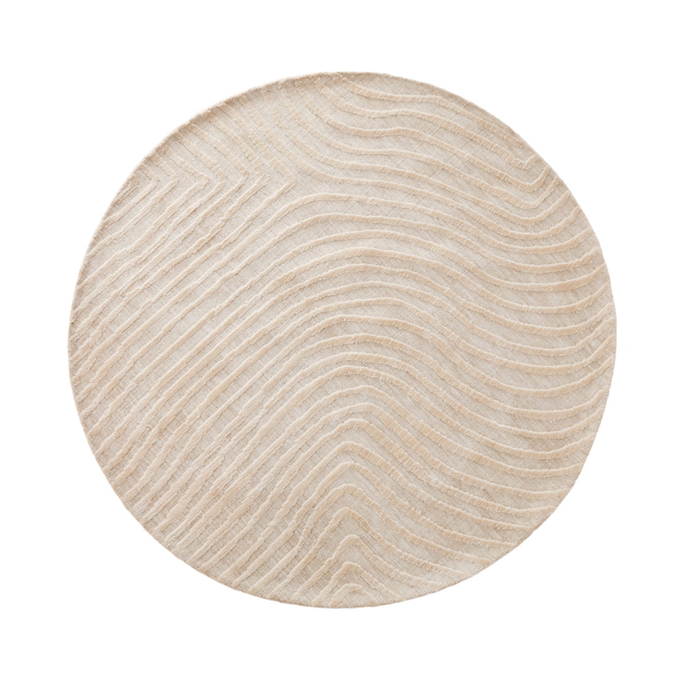 Torquay Natural Round Rug Adairs
