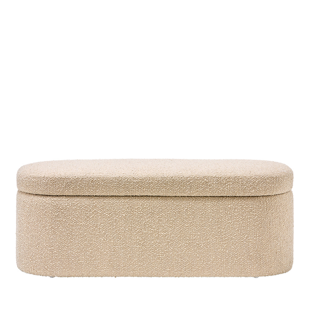 Memphis Latte Boucle Blanket Box Adairs
