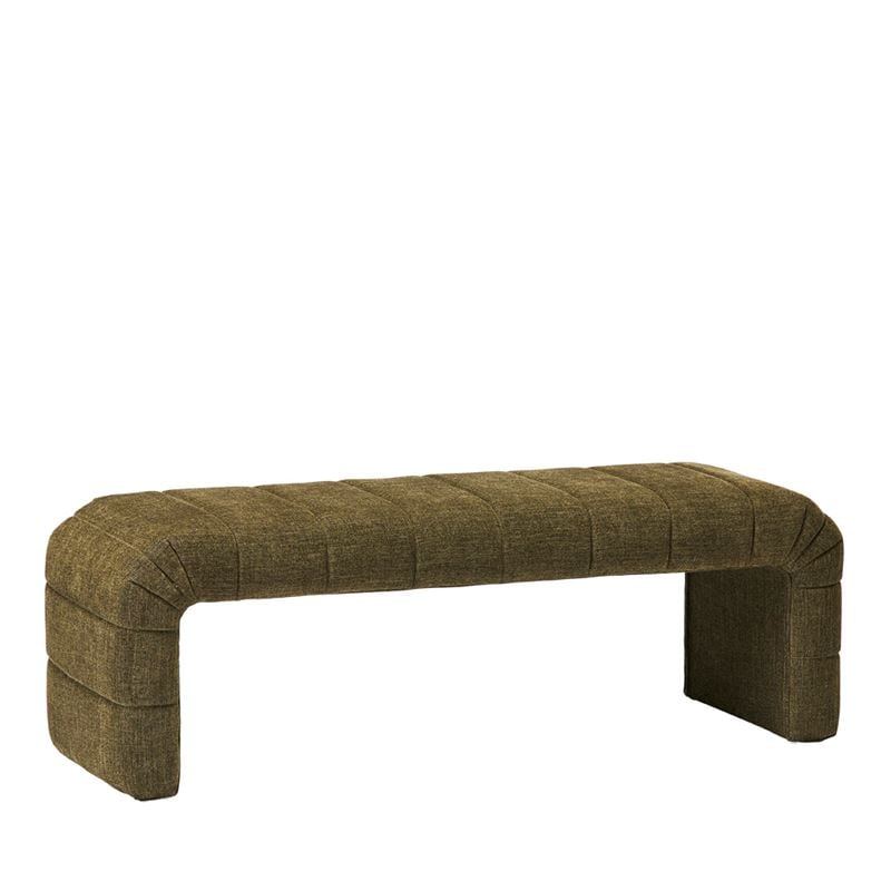 Carson Olive Bench Seat