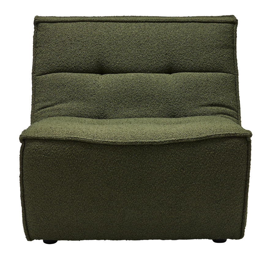 Otis Forest Boucle Lounge Chair 1 Seater Adairs