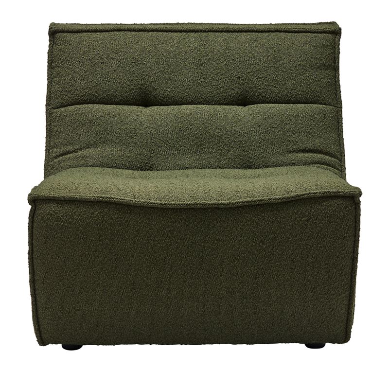 Otis Forest Boucle Lounge Chair 1 Seater