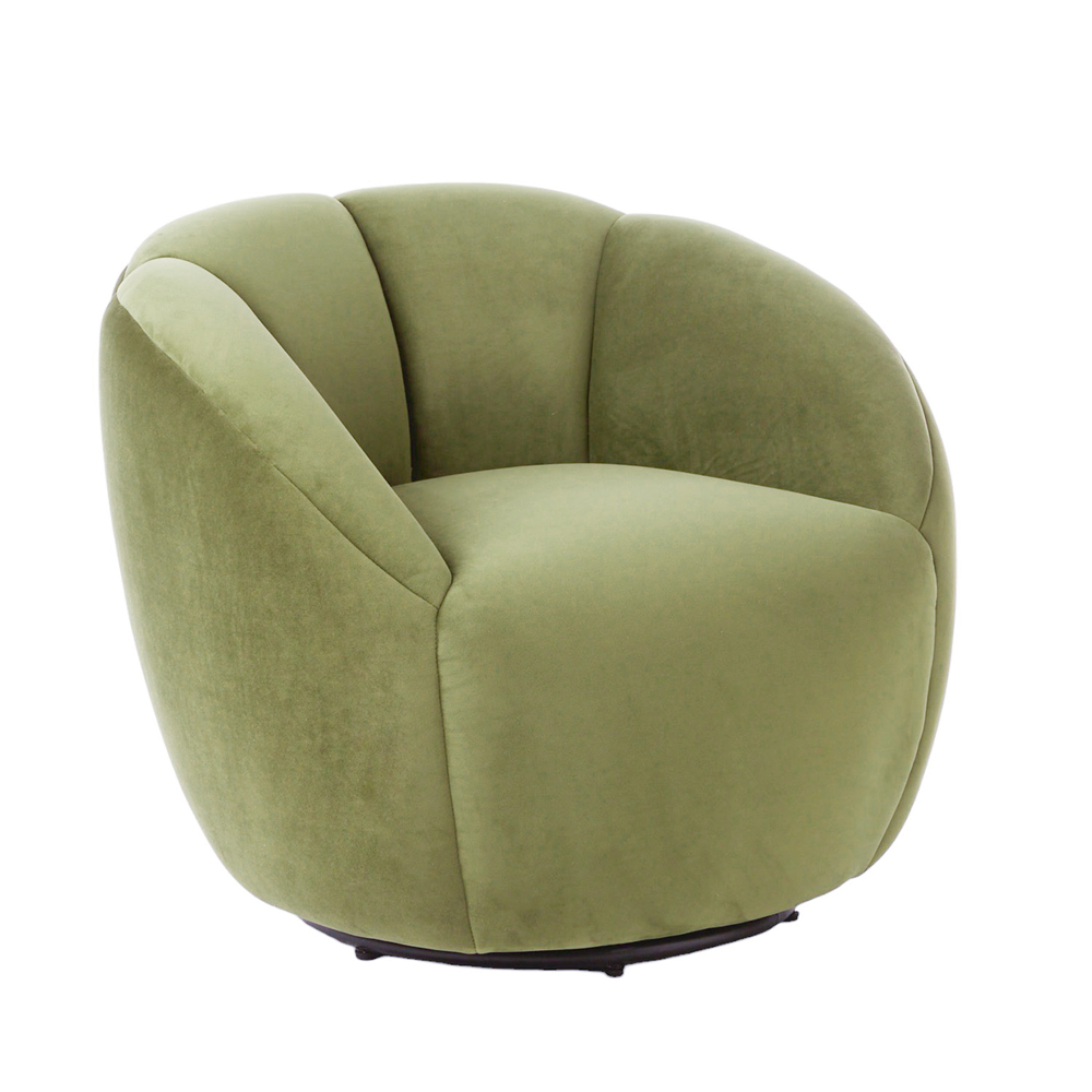 Ariel Fern Swivel Chair Adairs