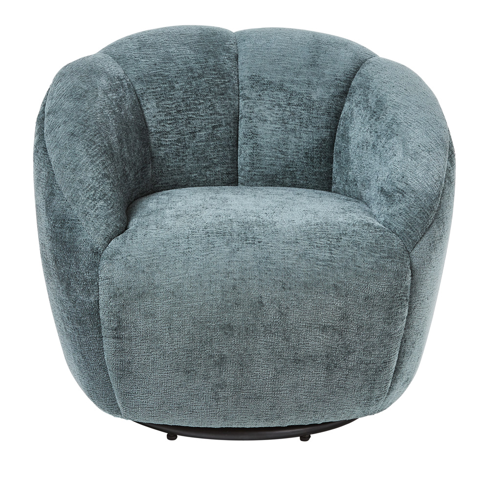 Ariel Tea Green Swivel Chair Adairs