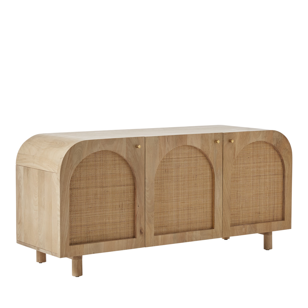 Bodhi Natural 3 Door Sideboard Adairs