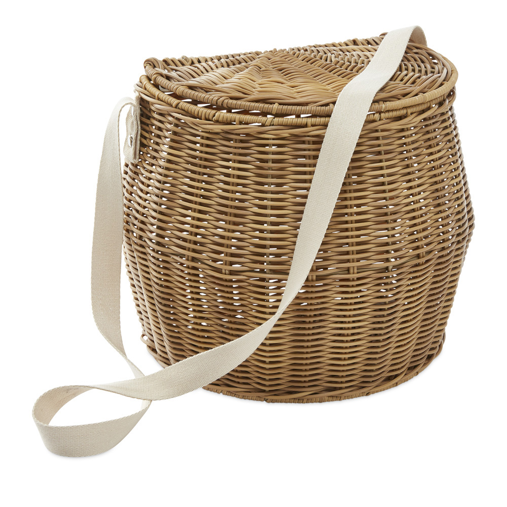 Rosie Natural Half Picnic Basket Adairs
