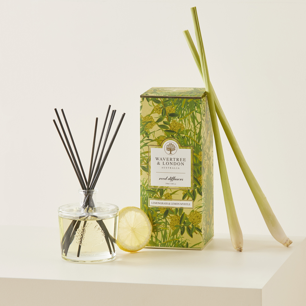 Wavertree & London Lemongrass & Lemon Myrtle Diffuser 250ml | Adairs