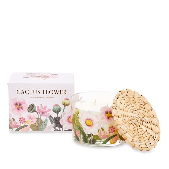 Wild Blooms Cactus Flower Candle 350g