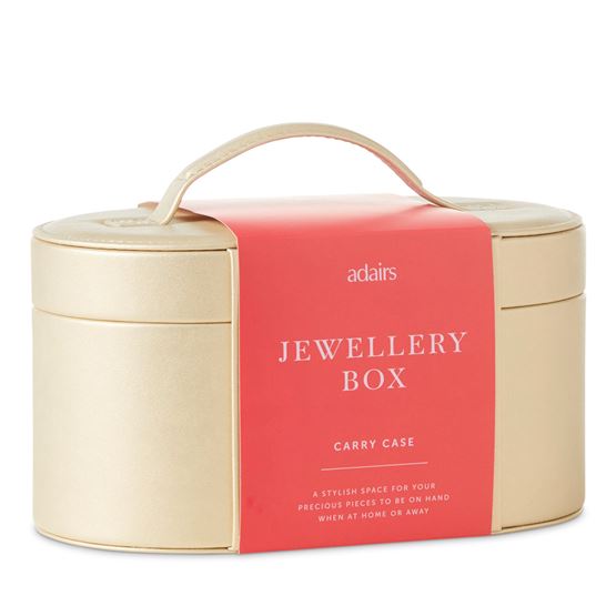 Juliet Gold Large Jewellery Box