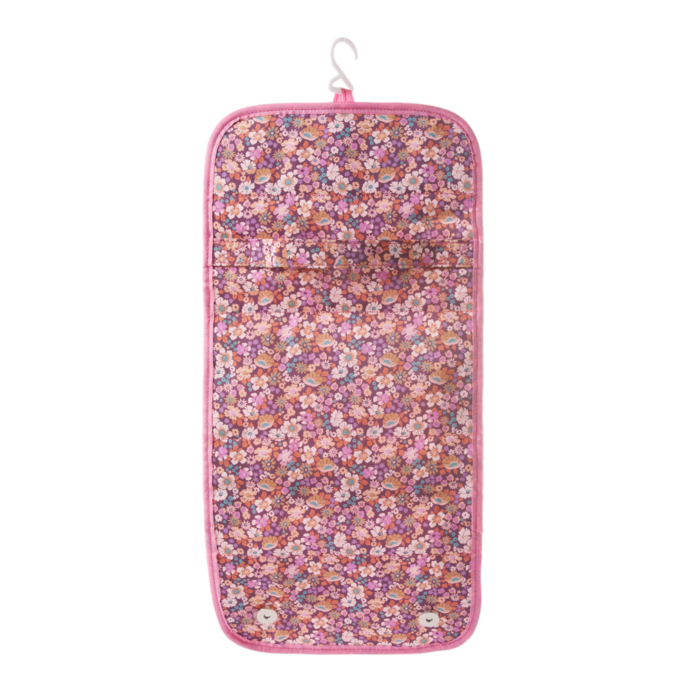 Essential Hanging Cosmetic Bag in Fleur Rose